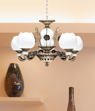 비잔틴 5등 식탁전등, 안방등, 인테리어조명 (상향 / 하향)