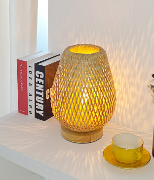 모메타 라탄 단스탠드 테이블 스탠드