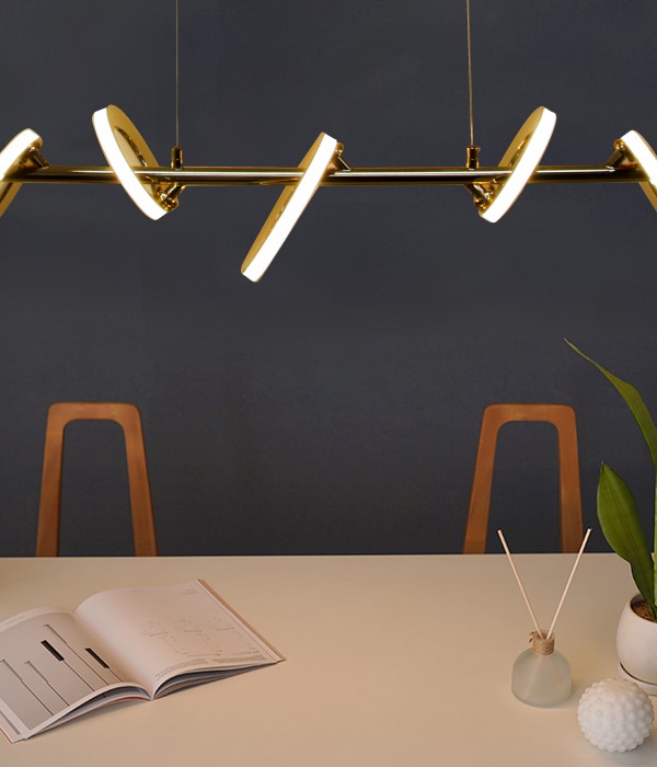 샤이 일자 5등 LED팬던트 [40W]